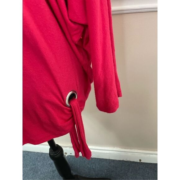 John Paul Richard Hot Pink Blouse Size Medium - Picture 2 of 8